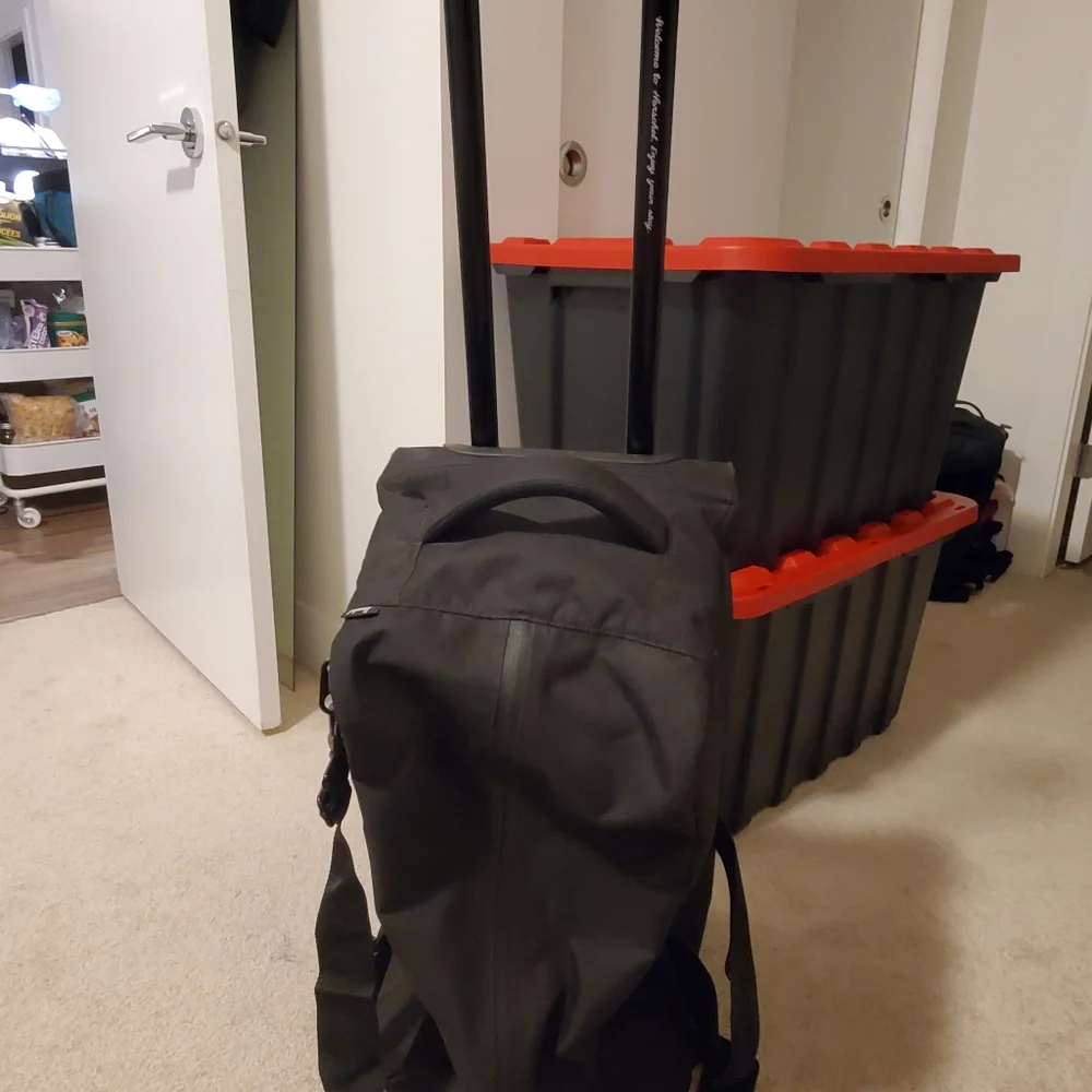 50L Herschel Rolling Duffle Bag - Picture 6 of 10